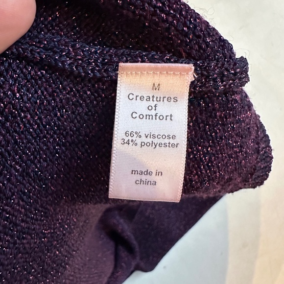 Creatures of Comfort Metallic Knit Turtleneck - Picture 4 of 7